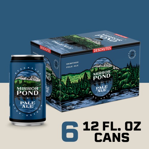 Deschutes Brewery® Mirror Pond Pale Ale Craft Beer Perspective: back