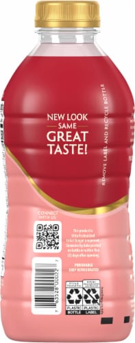 Promised Land Dairy Very Berry Strawberry Whole Milk Perspective: back