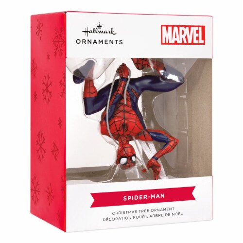 Hallmark Spider-Man Ornament Christmas Décor Perspective: back