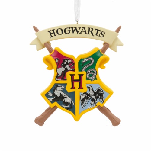 Hallmark Christmas Ornament (Harry Potter Hogwarts Crest) Perspective: back