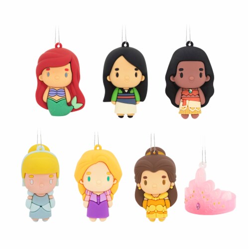 Hallmark Disney Princess Mystery Christmas Ornament Perspective: back