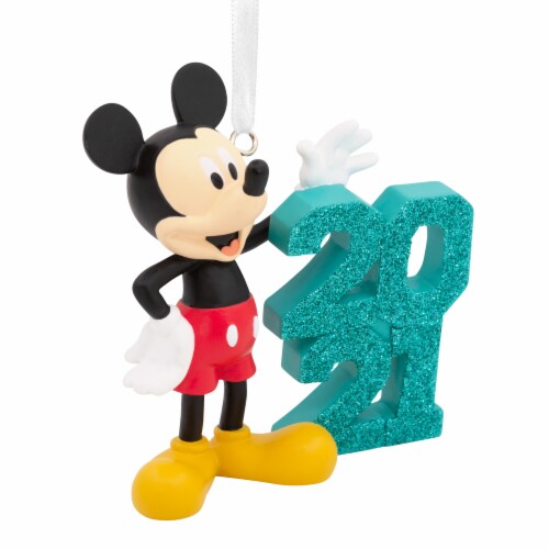 Hallmark Disney Mickey Mouse 2021 Christmas Ornament Perspective: back