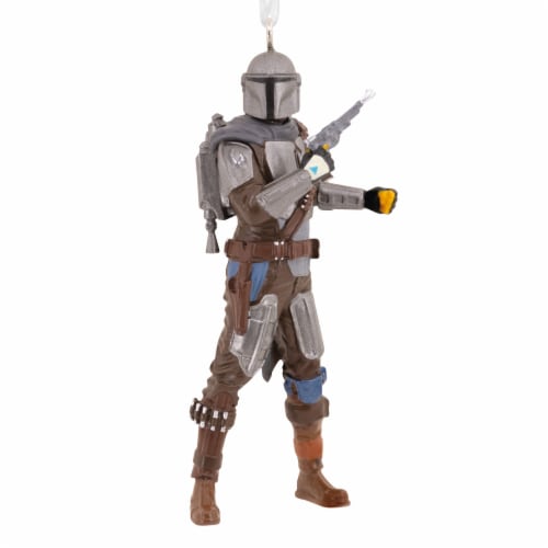 Hallmark Star Wars: The Mandalorian Christmas Ornament Perspective: back