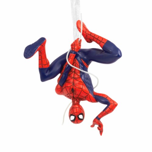 Hallmark Marvel Spider-Man Christmas Ornament Perspective: back