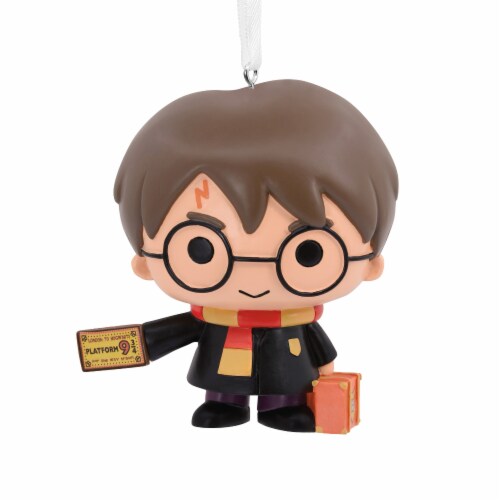 Hallmark Harry Potter™ with Train Ticket Christmas Oranment Perspective: back