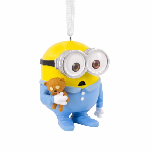 Hallmark Minions Bob the Minion in Pajamas Christmas Ornament Perspective: back