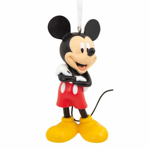 Hallmark Disney Mickey Mouse Classic Pose Christmas Ornament Perspective: back