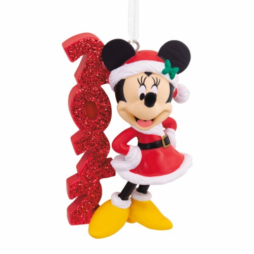 Hallmark Disney Minnie Mouse 2022 Christmas Ornament Perspective: back