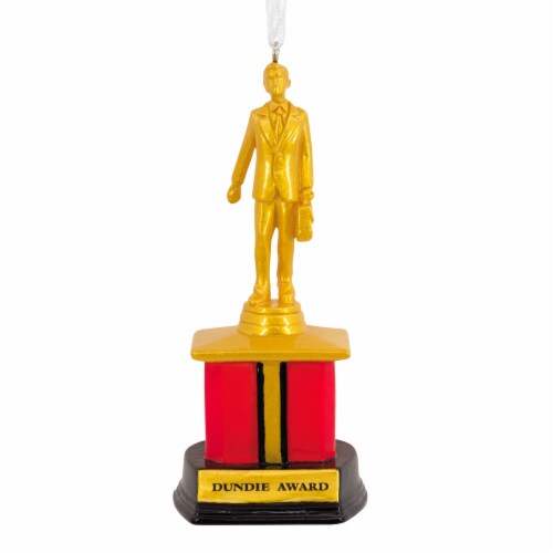 Hallmark The Office Dundie Award Christmas Ornament Perspective: back