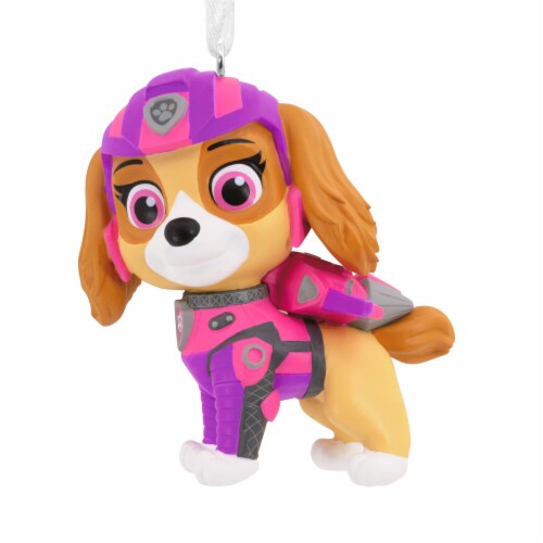 Hallmark Paw Patrol: The Movie Skye Christmas Ornament Perspective: back