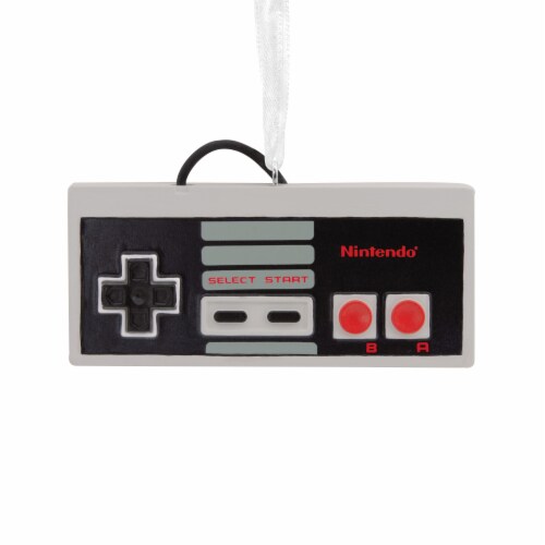 Hallmark intendo Entertainment System NES Controller Christmas Ornament Perspective: back