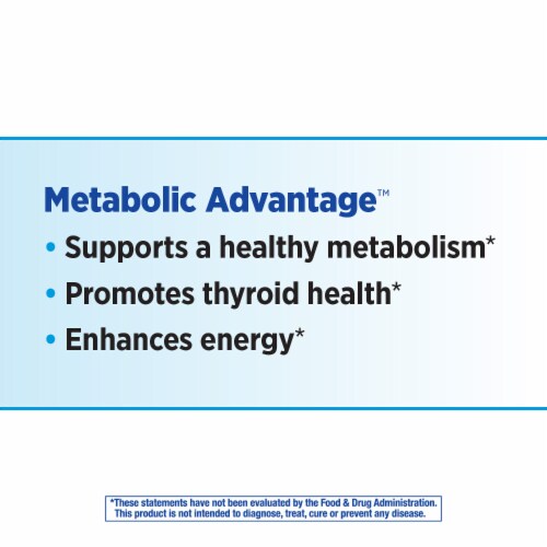 Enzymatic Therapy™ Metabolic Advantage™ Thyroid Formula Perspective: back