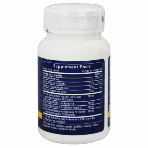 Enzymatic Therapy Aqua-Flow, 90 Vegetarian Capsules Perspective: back