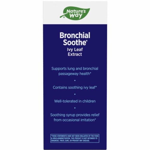 Nature's Way® Bronchial Soothe® Ivy Leaf Syrup Perspective: back