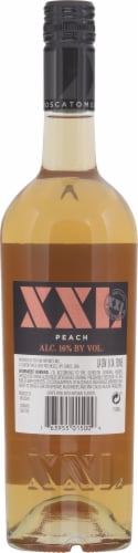 XXL 16 Spanish Peach Wine Perspective: back