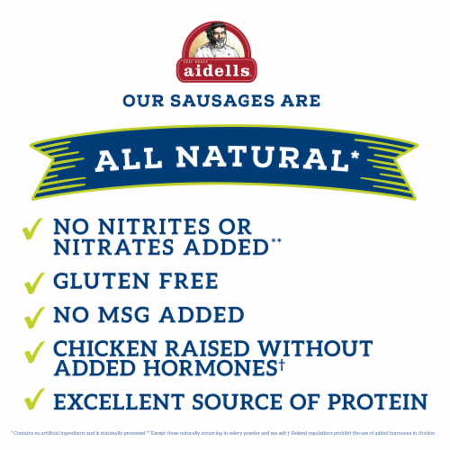 Aidells® Smoked Chicken Sausage Chicken and Apple Sausage Links