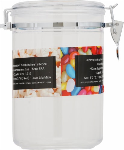 OGGI™ 59 Ounce Fresh Airtight Canister Perspective: back