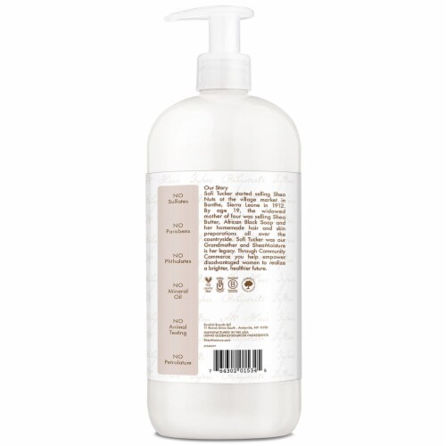 Shea Moisture Virgin Coconut Oil Conditioner (34 Ounce) Perspective: back