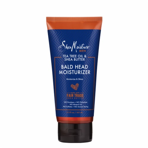 Shea Moisture® Men Tea Tree Oil & Shea Butter Bald Head Moisturizer Perspective: back