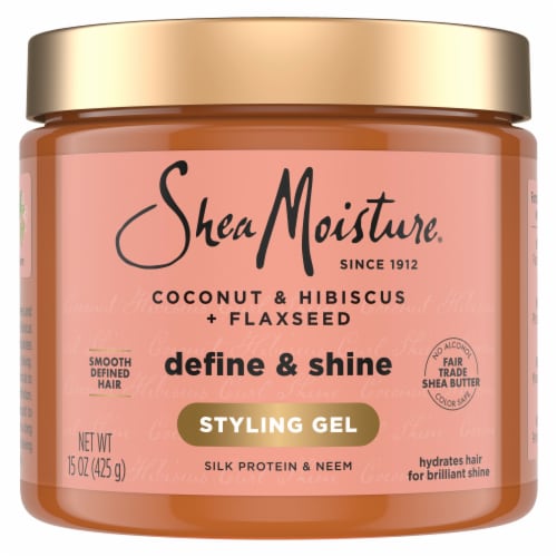 SheaMoisture® Coconut & Hibiscus + Flaxseed Defining Styling Gel Perspective: back