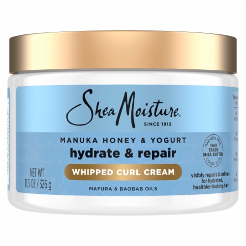 SheaMoisture Manuka Honey & Yogurt Hydrate and Repair Moisturizing Curl Cream Perspective: back