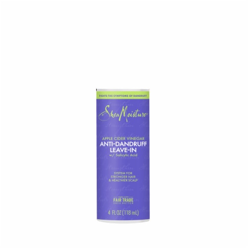 SheaMoisture Anti-Dandruff Leave-In to Soothe Scalp, Apple Cider Vinegar & Salicylic Acid Perspective: back