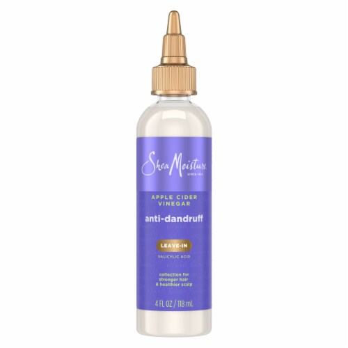 SheaMoisture Anti-Dandruff Apple Cider Vinegar & Salicylic Acid Leave-In Perspective: back