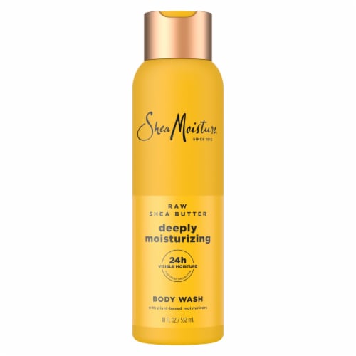 Shea Moisture® Raw Shea Butter Deeply Moisturizing Body Wash Perspective: back