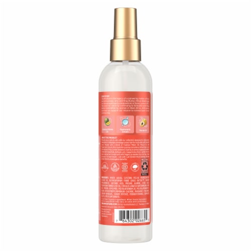 SheaMoisture Curl Stretch Refresher Spray Kalahari Melon Oil and Marula Oil Perspective: back
