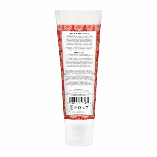 Nubian Heritage Coconut Papaya Hand Cream Perspective: back