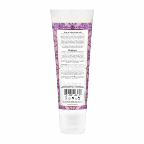Nubian Heritage Lavender Wildflower Hand Cream Perspective: back