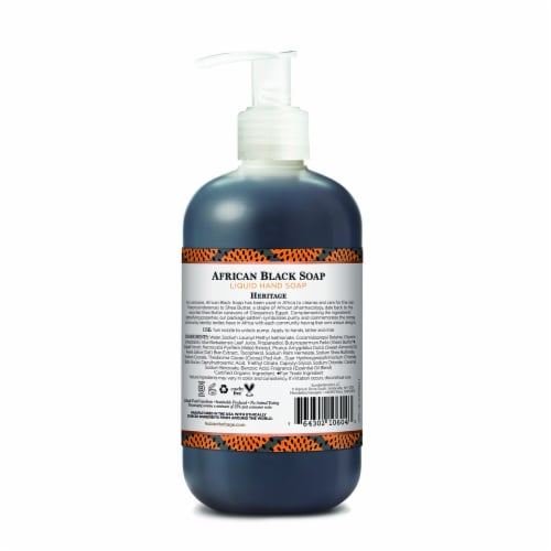 Nubian Heritage Hand Wash African Black Soap Perspective: back