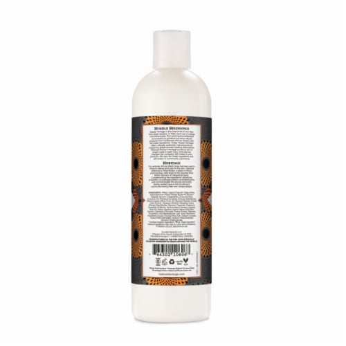 Nubian Heritage Paraben-Free African Black Soap Body Lotion Perspective: back