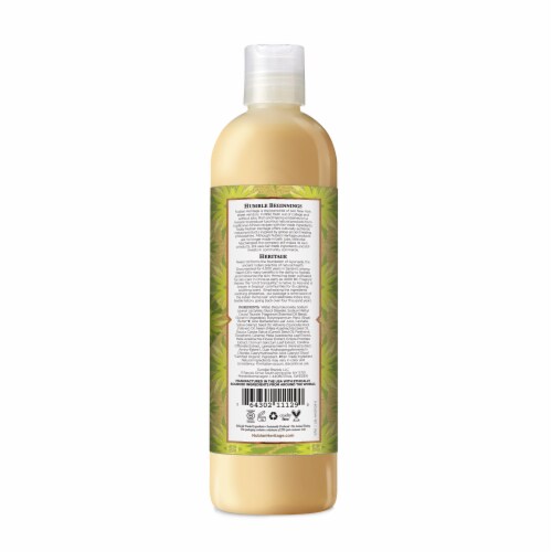 Nubian Heritage Indian Hemp and Haitian Vetiver Body Wash Perspective: back