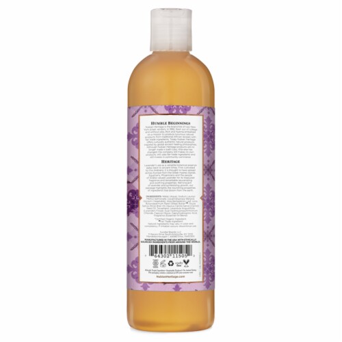 Nubian Heritage Lavender & Wildflowers Body Wash Perspective: back