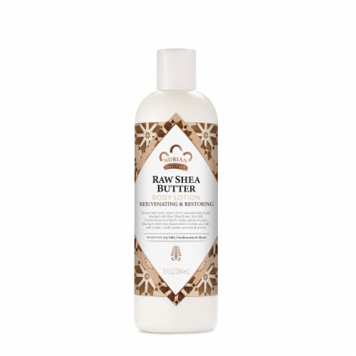 Nubian Heritage Raw Shea Butter Body Lotion Perspective: back