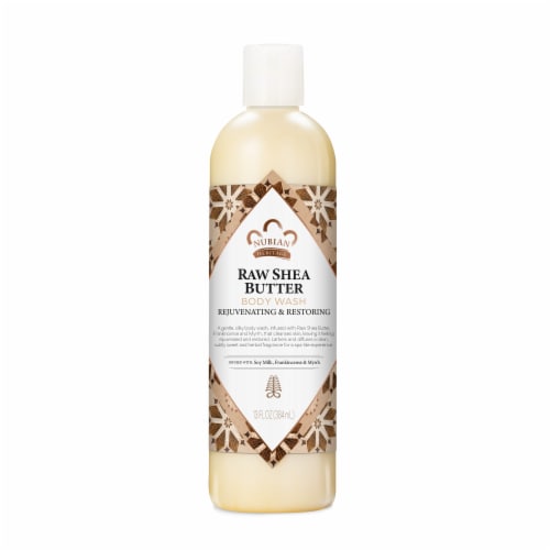 Nubian Heritage Raw Shea Butter Body Wash Perspective: back