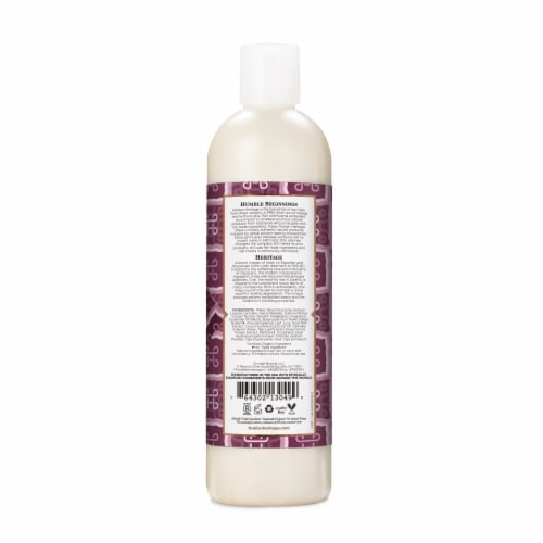 Nubian Heritage Goat's Milk and Chai with Rose Extract Body Wash Perspective: back