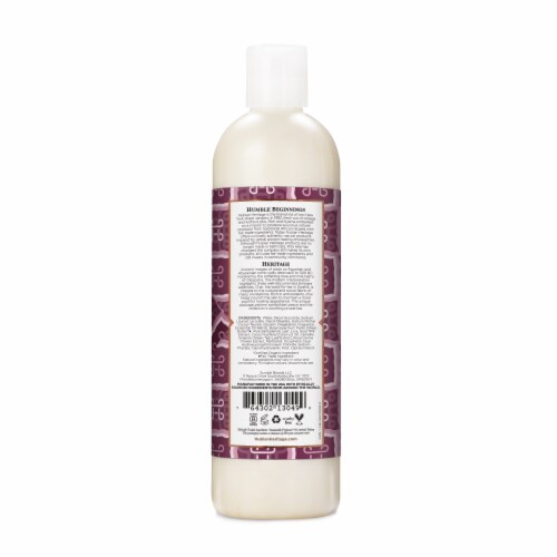 Nubian Heritage Goat's Milk and Chai with Rose Extract Body Wash Perspective: back