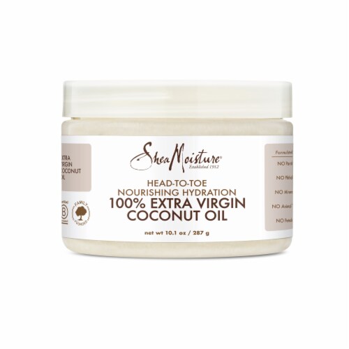 SheaMoisture 100% Virgin Coconut Oil Head-to-Toe Nourishing Hydration Perspective: back