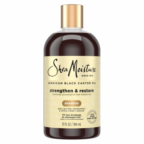 SheaMoisture Pure Jamaican Black Castor Oil Shampoo Perspective: back