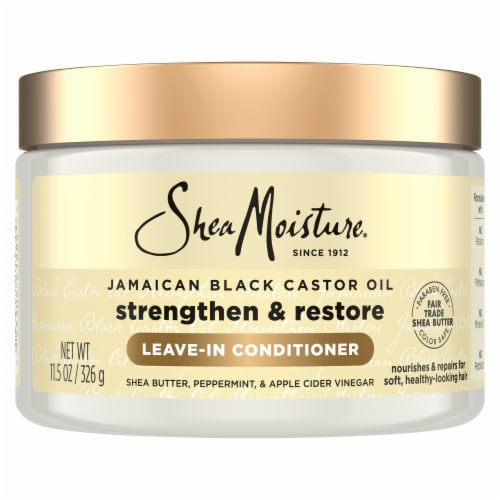 Sheamoisture 100% Pure Jamaican Black Castor Oil Leave In Conditioner Perspective: back