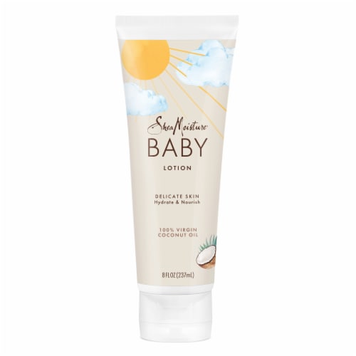 SheaMoisture 100% Virgin Coconut Oil Baby Lotion Perspective: back