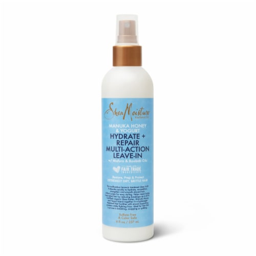 SheaMoisture Manuka Honey and Yogurt Multi-Action Leave-In Perspective: back