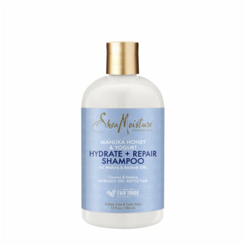 SheaMoisture Hydrate and Repair Shampoo Perspective: back