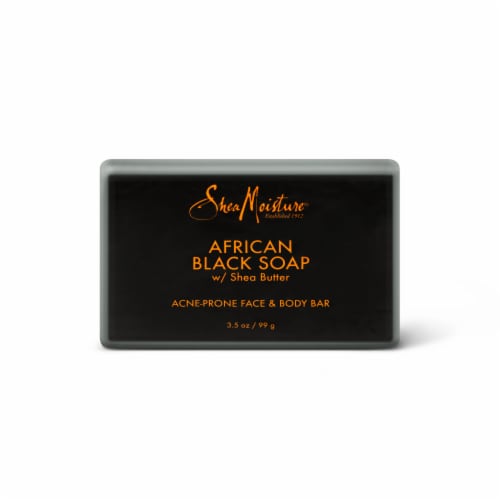 SheaMoisture African Black Soap Bar Soap Perspective: back