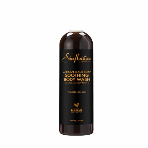 Shea Moisture® Paraben-Free African Black Soap Soothing Acne Body Wash Perspective: back