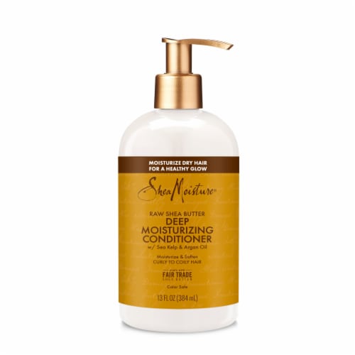 SheaMoisture Raw Shea Butter Conditioner for Curly Hair Perspective: back