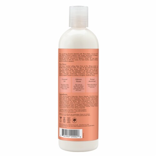Shea Moisture Coconut & Hibiscus Body Lotion Perspective: back