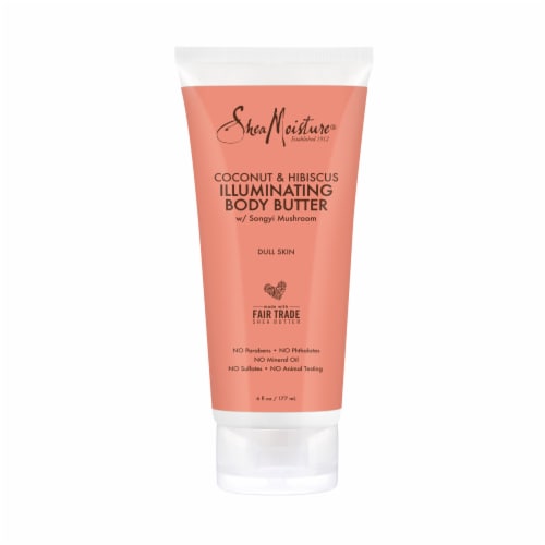 SheaMoisture Coconut & Hibiscus Body Butter Perspective: back